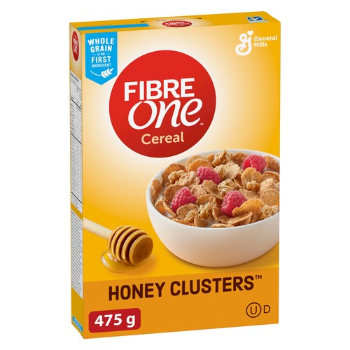Fibre One Cereal Honey Clusters 475 g