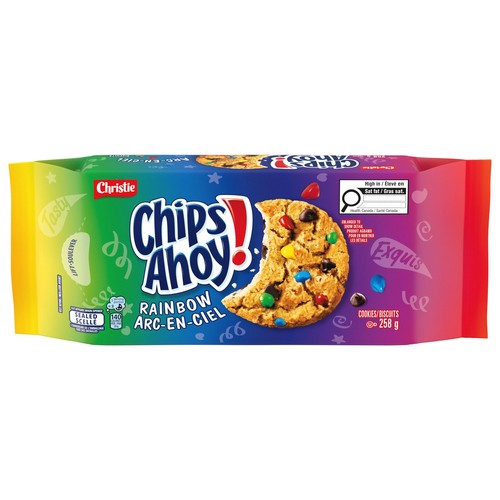 Christie Chips Ahoy! Cookies Rainbow Chocolate Chip 258 g