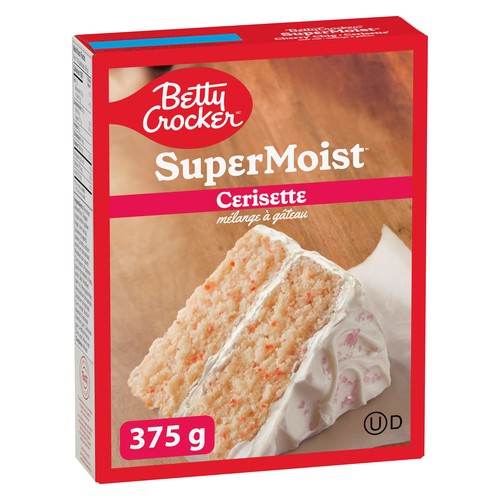 Betty Crocker Mélange à gâteau Super Moist cerisette 375 g