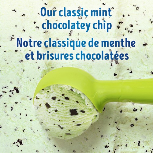 Breyers Frozen Dessert Mint Chocolatey Chip Family Classic 1.66 L