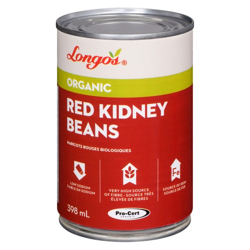 Longo's Organic Red Kidney Beans 398 ml