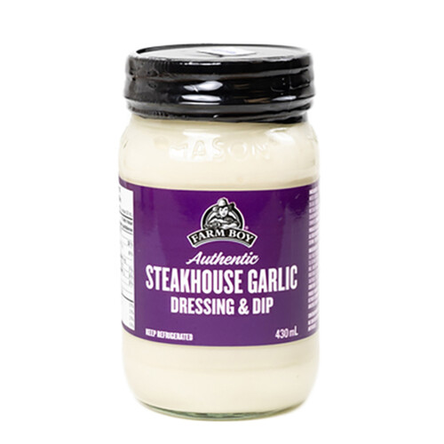 Farm Boy Steakhouse Garlic Dressing & Dip 430 ml