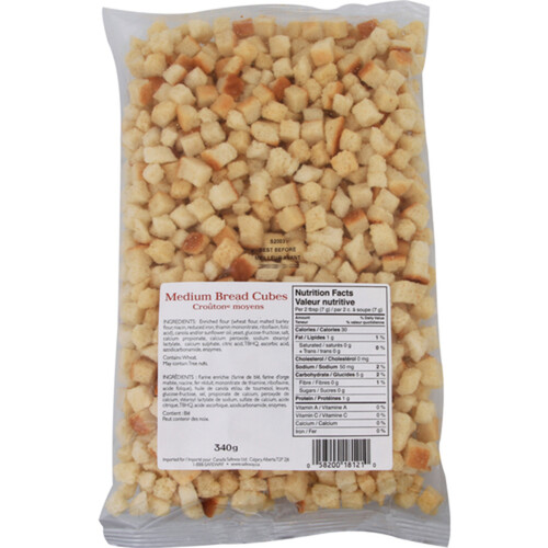 Medium Bread Cubes 340 g