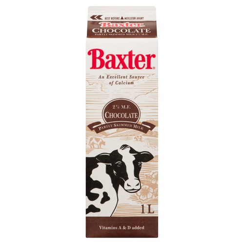Baxter  Vitamin A & D Added Milk Carton Chocolate 1 L