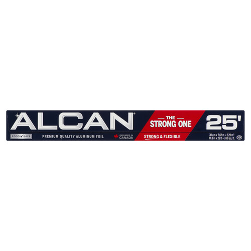Alcan Aluminum Foil Wrap 12 inches x 25 feet
