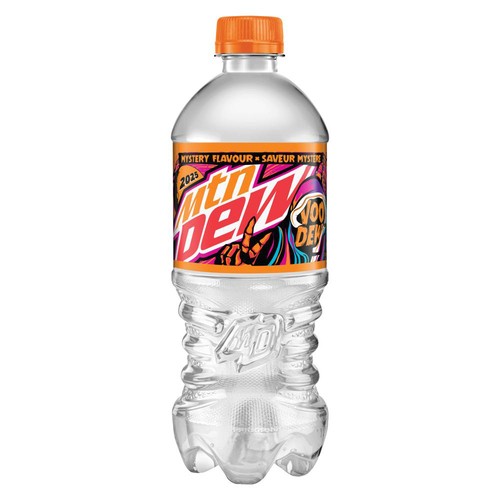 Mountain Dew VooDew Soft Drink Mystery Flavour 591 ml (bottle)