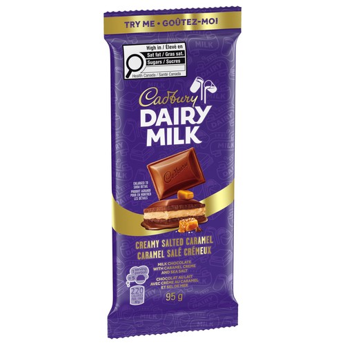 Cadbury Dairy Milk Creamy Salted Caramel 95 g