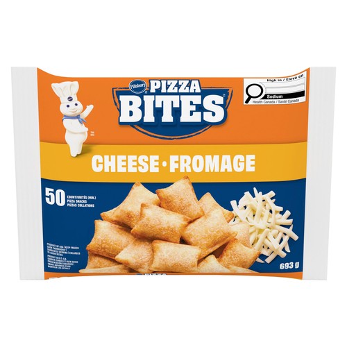 Pillsbury Frozen Pizza Snacks Cheese Pizza Bites 693 g