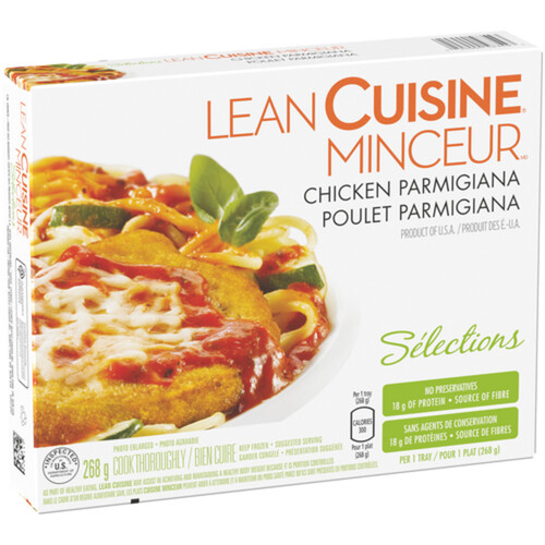 Lean Cuisine Frozen Dinner Chicken Parmigiana 268 g