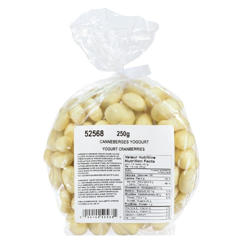 Johnvince Foods Cranberries Yogurt Covered 250 g