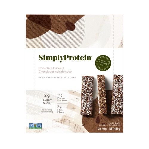 Simply Protein Protein Bar Chocolate Coconut 12 x 40 g