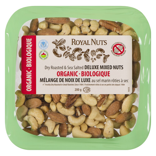 Royal Nuts Organic Nut Mix Deluxe Salted 200 g