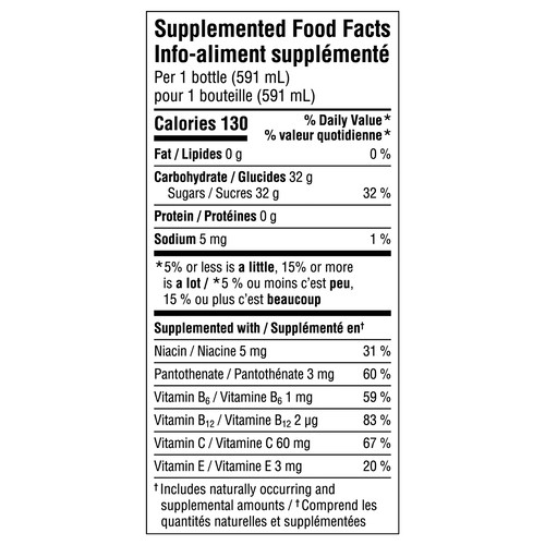 Glaceau Vitaminwater Xxx 591 ml (bottle)