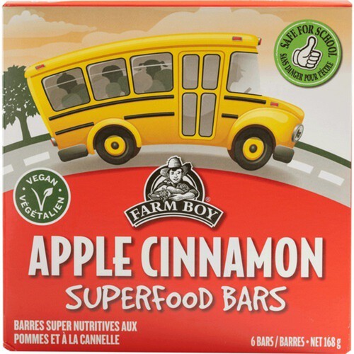 Farm Boy Apple Cinnamon Superfood Bars 168g