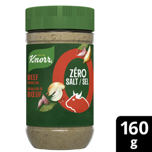 Knorr Zero Salt Bouillon Powder Beef 160 g Voilà Online Groceries
