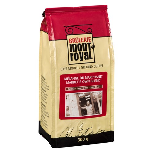 Brulerie Mont-Royal Markets Ground Coffee Own Dark Roast 300 g
