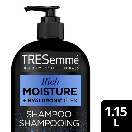 Tresemmé Rich Moisture Shampoo With Pump + Hyaluronic Plex For Dry Hair 1.15 l