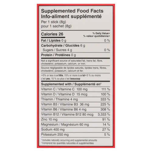 No Days Wasted Drink Mix Hydration Replenisher Electrolyte Strawberry Pineapple 5 x 8 g