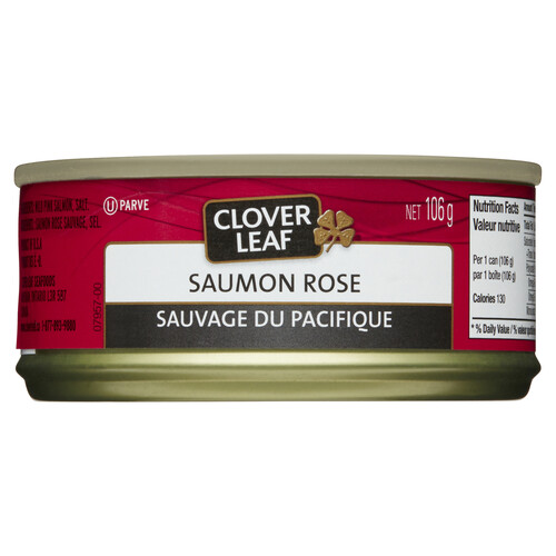 Clover Leaf Canned Pink Salmon 106 g