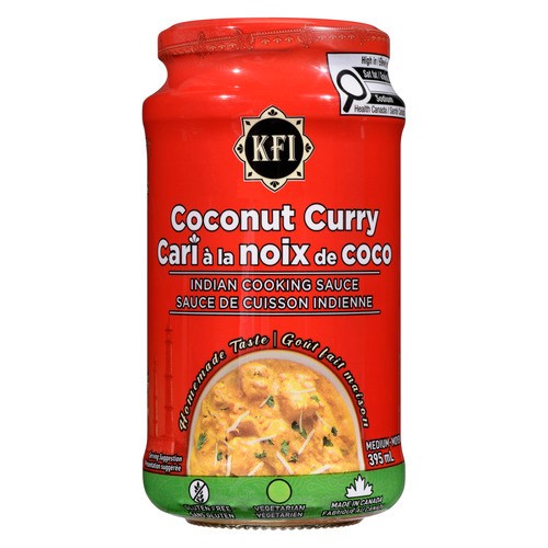KFI Cooking Sauce Coconut Curry 375 ml