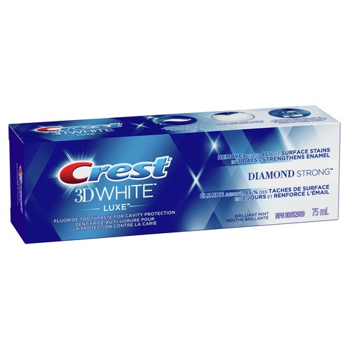 Crest 3D White Toothpaste Luxe Diamond Strong 75 ml