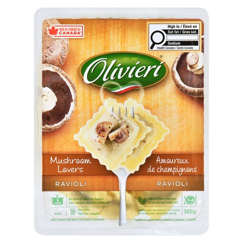 Olivier Ravioli Mushroom Lovers 500 g