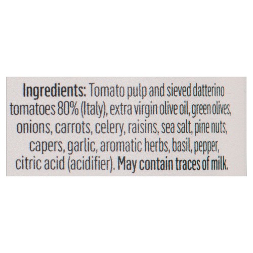 Favuzzi Sauce Tomato Puttanesca-Style 480 ml