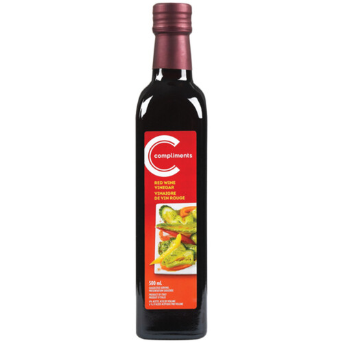 Compliments Vinegar Red Wine 500 ml