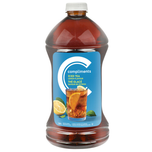 Compliments Iced Tea Lemon 2.84 L (bottle)