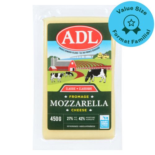 ADL Cheese Mozzarella Classic 450 g