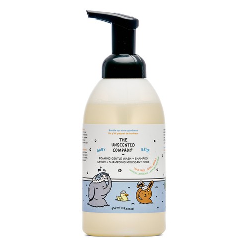 The Unscented Company Gentle Baby Wash & Shampoo 500 ml