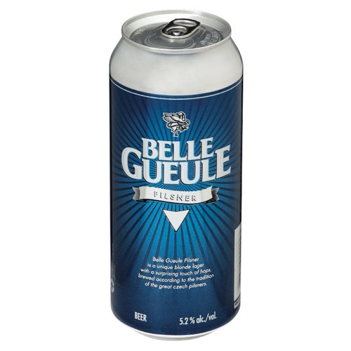 Belle Gueule Pilsner Beer 5.2% Alcohol 6 x 355 ml (cans)