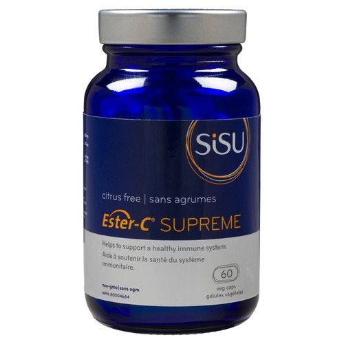 Sisu Vitamins Citrus Free Ester C Supreme 60 Vegetables Capsules 