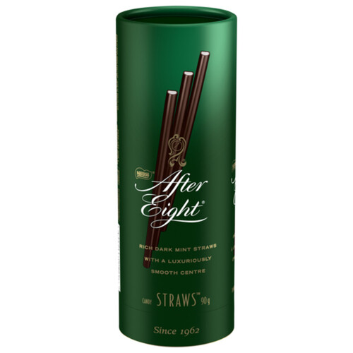 After Eight Rich Straws Dark Chocolate & Mint 90 g