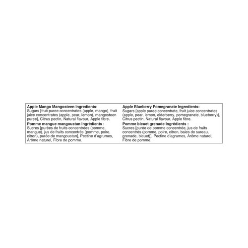 SunRype Fruitsource 100% Fruit Bar Variety Pack 12 x 37 g