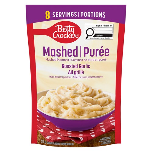 Betty Crocker Mashed Potatoes Roasted Garlic 215 g