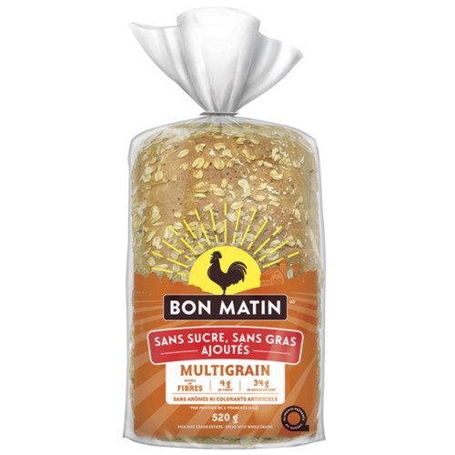 Bon Matin No Fat No Sugar Multigrain Bread 520 g