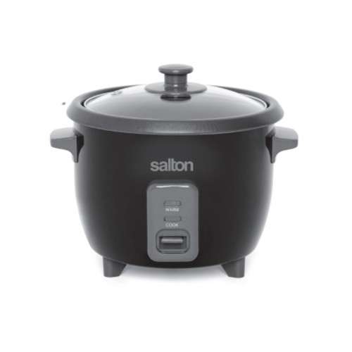 Salton Rice Cooker/Steamer Black 1 EA