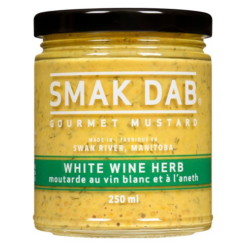 Smak Dab Mustard White Wine Herb 250 ml