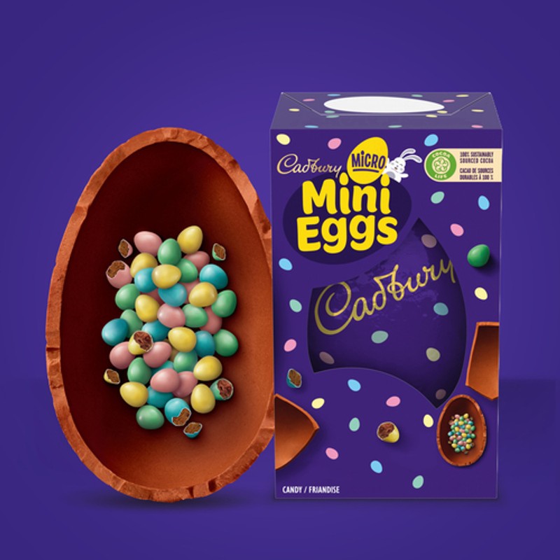 Cadbury Micro Mini Eggs Hollow Egg Easter 97 g - Voilà Online Groceries ...