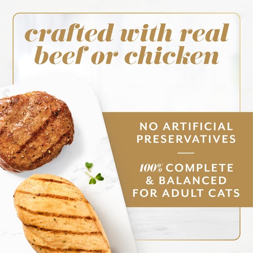 Fancy Feast Gems Wet Cat Food Chicken & Beef 16 x 57 g