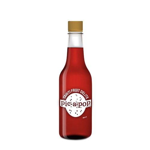 Pic A Pop Drink Tahiti Fruit Delite (bottle)