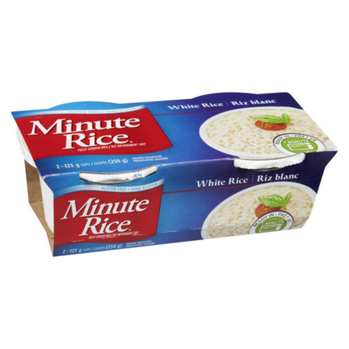 Minute Rice Ready To Serve White Rice 2 x 125 g