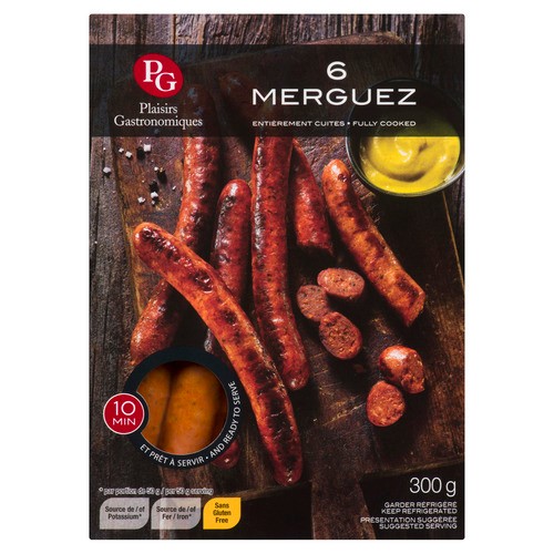 Plaisirs Gastronomiques Sausage Merguez 300 g