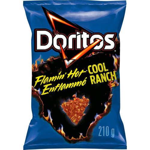 Doritos Tortilla Chips Flamin' Hot Cool Ranch 210 g