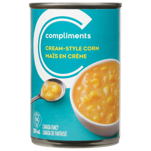 Compliments Corn Cream-Style 284 ml