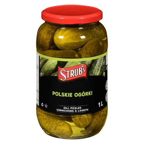 Strub's Dill Pickles Polskie Ogorki 1 L