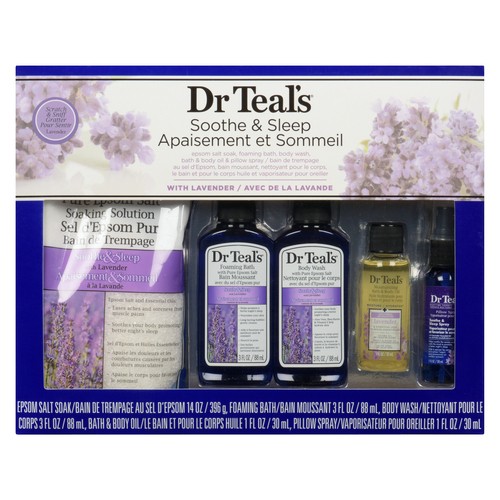 Dr Teal's Soothe & Sleep Gift Set Lavender 5 Pieces 1 Pack