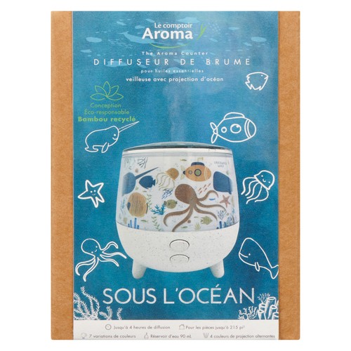 The Aroma Counter Ultrasonic Essential Oils Diffuser Under The Sea 1 EA