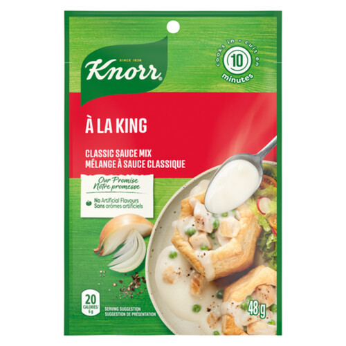 Knorr Classic Sauce Mix A La King For A Classic French Creamy Pasta